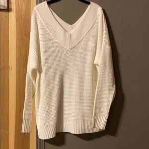 Cream colored sweater